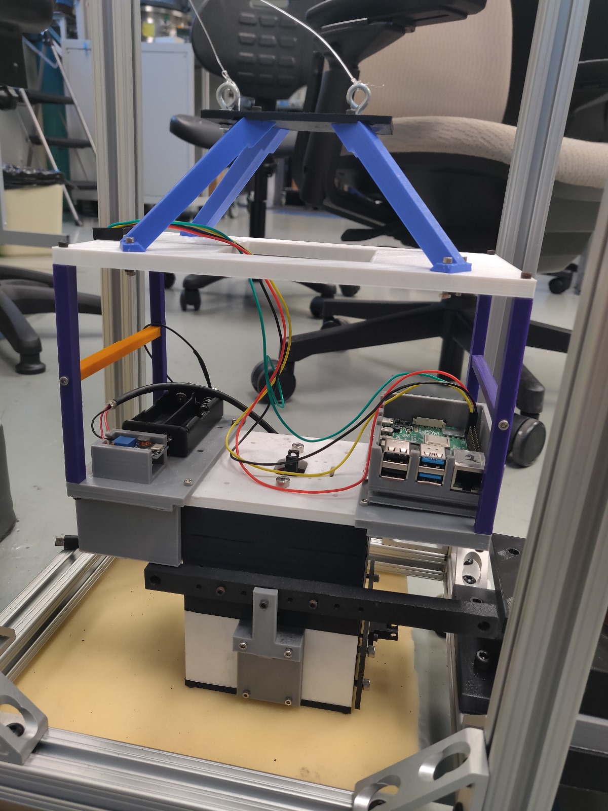 Regolith test apparatus